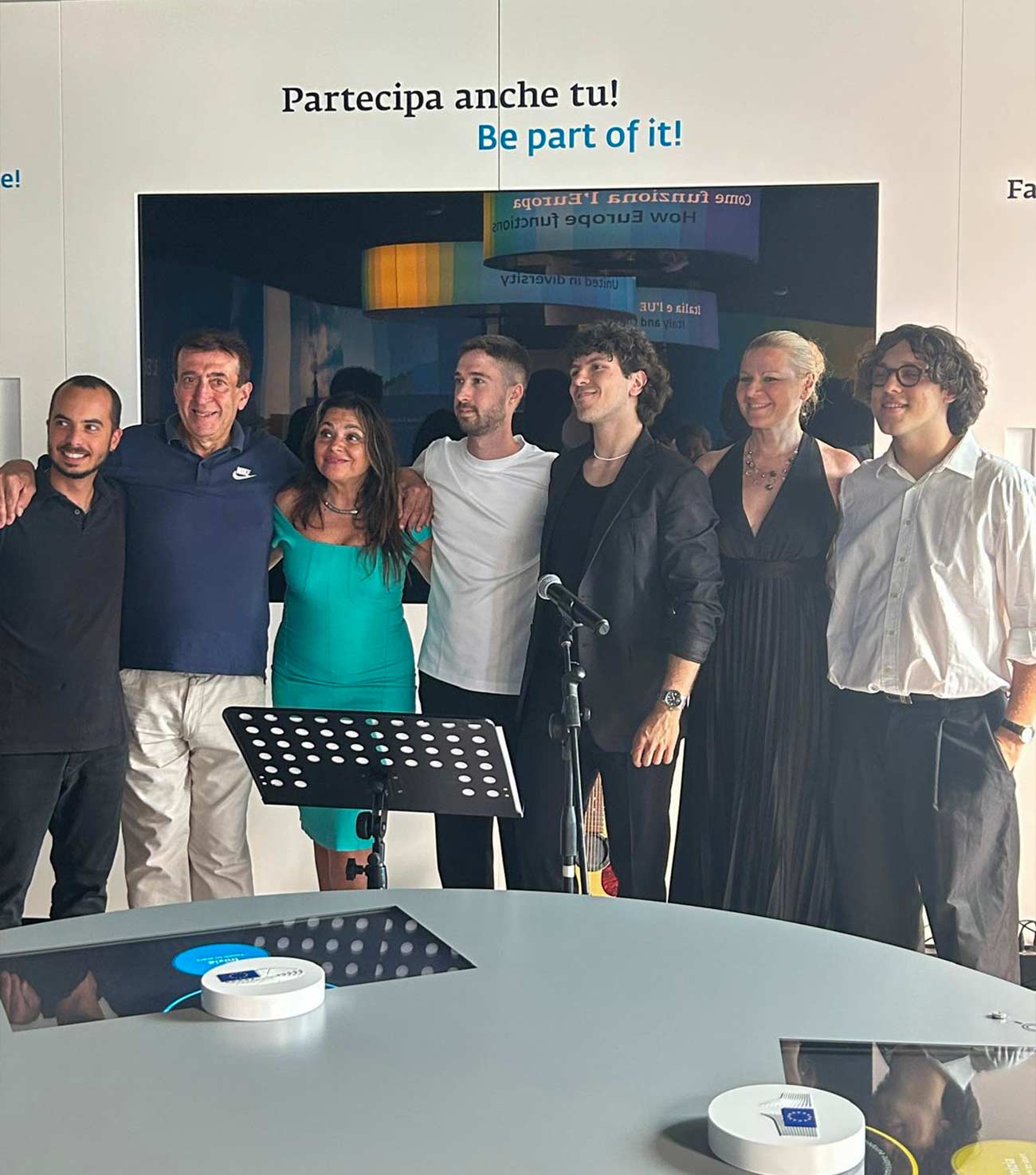 Sala David Sassoli del Parlamento Europeo: evento speciale dedicato a Lucio Battisti